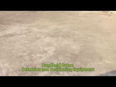 Detettore anti-drone indossabile 100MHz-6GHz durata della batteria 3-4h