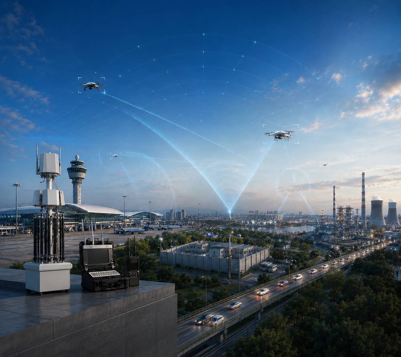 ultimo caso aziendale circa Monitoraggio dei parchi industriali con droni  Scenario illustrativo di applicazione