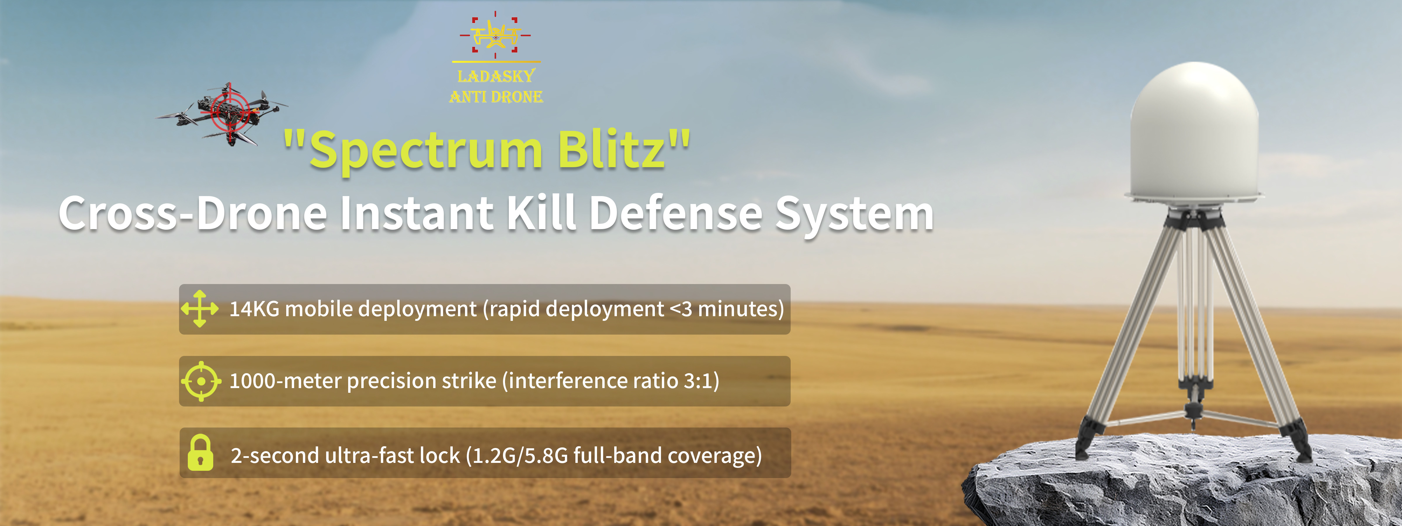 qualità Sistema anti drone fabbrica