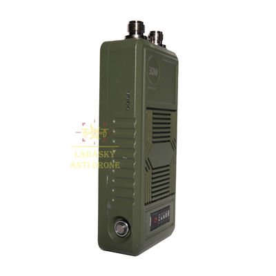 720-1020mhz +433mhz anti fpv drone High Gain Handheld Suppressor Anti Drone System 40W 50W One Band 700-1000mhz