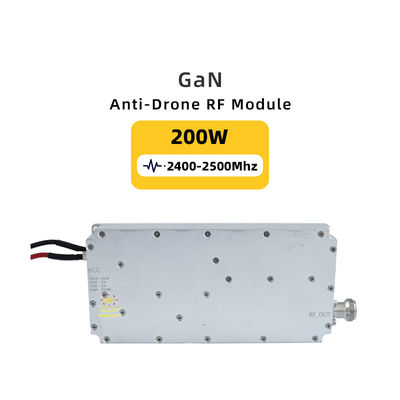 2400-2500mhz 200W high gain high power GaN Anti-Module for FPV Anti Drone System C-Uas Mavic 3 Autel Fpv Ua Poland RF Module