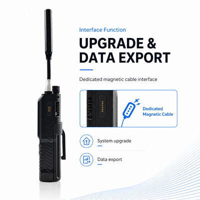 Rilevatore di droni FPV portatile a banda larga 0MHz-8000MHz e analizzatore di spettro per la rilevazione di droni per sistemi di sicurezza domestica, cercatore di segnali RF