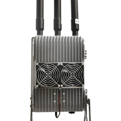 3-Band 700-1100mhz 720-850mhz 850-970mhz  150W Aluminum Enclosures FPV System Counter FPV Drones With Cooling Fan Agains