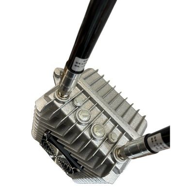 Aluminum 60W Counter UAV Anti Drone Device 2 Band 900MHz 2.4GHz With Cooling Fan