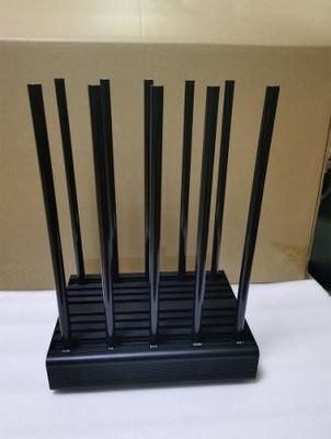 10/12/14/16 Antennas FPV Drone Signal Jammer 2g 3G 4G 5g GPS WiFi 20X20X20cm