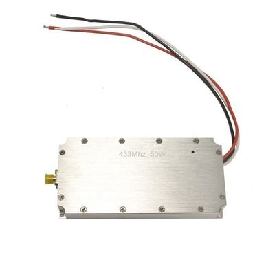 comprare Modulo di amplificatore di potenza RF portatile personalizzato a 433mhz 50W con comunicazione RS485 per anti UAV fabbricazione online