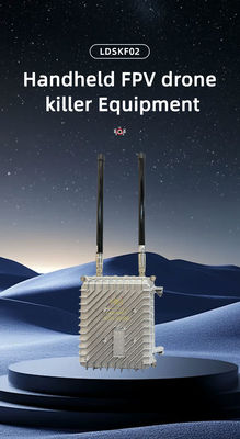 Handled Anti FPV Device Portable Counter FPV Anti FPV Anti Drone System Aluminum Alloy 1.2GHz 1.5GHz 5.8GHz Frequency Anti Drone Anti FPV Detector