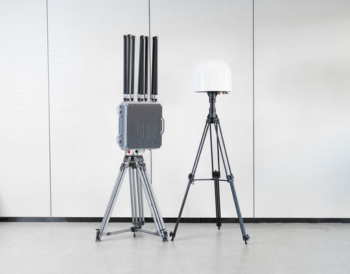 comprare Equipaggiamento fisso di rilevamento e interferenza dei droni con banda di frequenza completa da 70 MHz a 6 GHz, trasmissione video FPV integrata a 360° e distanza di rilevamento ≥ 10 km fabbricazione online