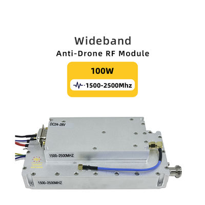 comprare LDSK-TZ-KGAN-100w VCO Anti Drone 100W 1500-2500MHz Generatore di segnale GAN Modulo per DJI RF Power Amplifier Drone Defense fabbricazione online