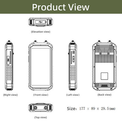 Portable Drone Signal Detector | Accurate UAV & FPV Detection | Multi-Band Real-Time Monitoring | Lightweight Handheld Anti-Drone System for Law Enforcement & Event Security