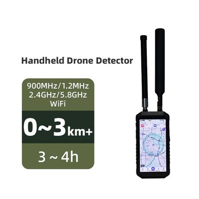 Wireless Handheld Anti-Drone Signal Detector | Real-Time UAV Detection | Accurate Positioning & Multi-Band Coverage | Quick Deployment for Public Safety & Event Security