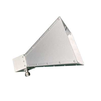 High-Gain 18dBi Horn Antenna with 50dB Cross Pol. Isolation and 29-17° H-Plane Beamwidth for UAV Detection and Radar