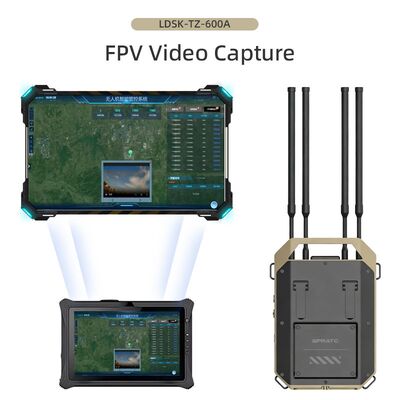 70M-6.2GHz Full Frequency Dron Detector 10km Positioning and Tracking Pilot Paths Capture FPV Video Signal Anti UAV System