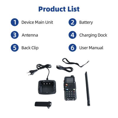 2km Handheld Drone Detector 300M~6Ghz Full Frequency Alarm 1.5G 2.4G 5.2G 5.8G UAV FPV Dji Dron Detect System Detector