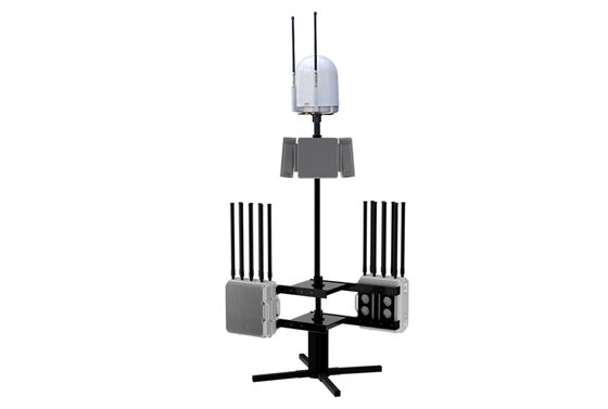comprare Sistema antidrone fisso a 360° da 70 MHz a 6 GHz con rilevamento e disturbo integrati per una difesa completa fabbricazione online