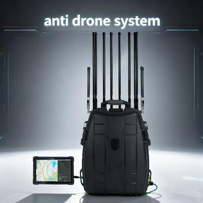 comprare Zaino portatile 2-in-1 Anti-Drone di interferenza 3KM, 100MHz 6GHz Full Bands Detector & Jammer per GPS/2.4G/5.2G/5.8G FPV C-UAV System Solution Dji fabbricazione online