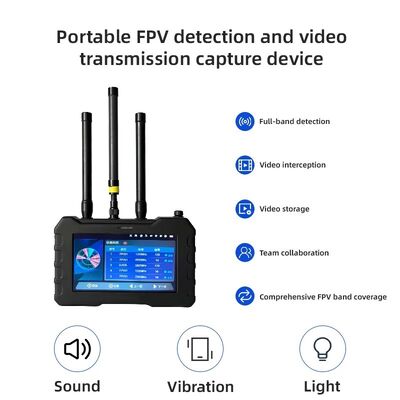 Acquistare 3 km Portable Full Frequency Drone Detector 70MHz-6.2GHz Display FPV RF Video Signal Anti UAV Watch Collaborazione Touch Screen fabbricazione online