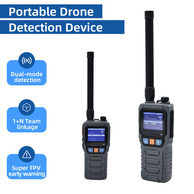 comprare Rilevatore di droni portatile con dispositivo di coordinamento degli allarmi da polso Sistema anti-drone per la rilevazione di UAV fabbricazione online