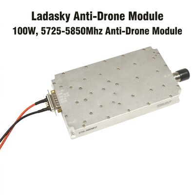 comprare Modulo GaN ad alta efficienza da 100W 5725-5850Mhz | Amplificatore di potenza per interferenze | Jammer FPV e UAV da 5.8G, difesa droni a lungo raggio, design compatto, dissipazione efficiente del calore per sistemi anti-drone fabbricazione online