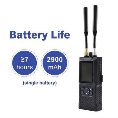 comprare Detettore di droni portatili a lungo raggio con batteria sostitutiva per il rilevamento dello spettro da 0 MHz a 8000 MHz e supporto per la ricarica di tipo C fabbricazione online