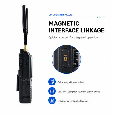 comprare Rilevatore di droni portatile portatile 0-8GHz | Rilevatore di segnali di sicurezza a lungo raggio LDK-DW01 fabbricazione online