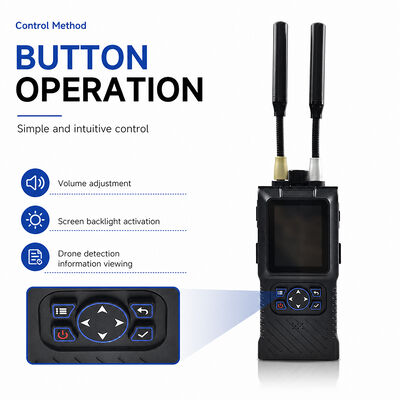 comprare Detettore di droni portatili LDK-W01 con gamma di frequenza 0-8000MHz 1-1.5KM Distanza di rilevamento e cattura video in tempo reale per FPV DJI Autel e UAV da corsa fabbricazione online