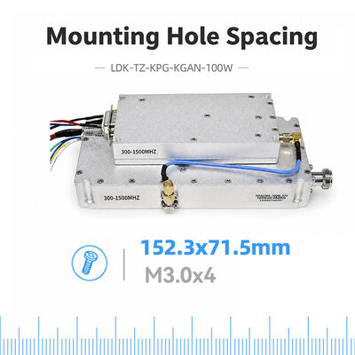 Acquistare Modulo amplificatore RF ad alta potenza a più bande 100W 300-6000MHz Protezione da temperatura integrata per sistemi di gestione della sicurezza e della comunicazione UAV a bassa quota fabbricazione online