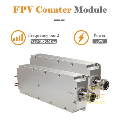720-1020mhz 50W-100W Lora Anti UAV Power Amplifier Module Small Size Counter Drone