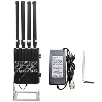 200W Aluminum Anti Drone System Vehicle Mounted High Gain Antenna with Cooling Fan
