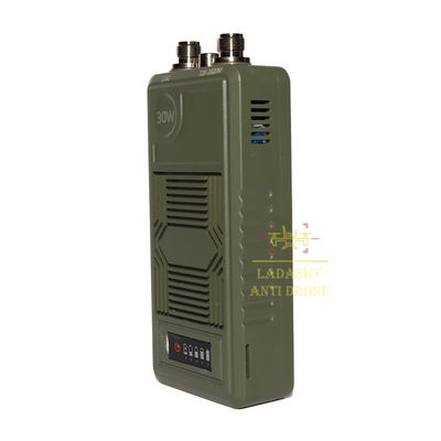 720-1020mhz +433mhz anti fpv drone High Gain Handheld Suppressor Anti Drone System 40W 50W One Band 700-1000mhz