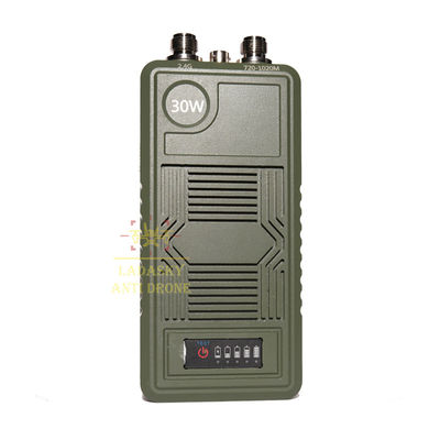 720-1020mhz +433mhz anti fpv drone High Gain Handheld Suppressor Anti Drone System 40W 50W One Band 700-1000mhz