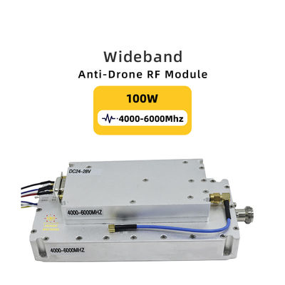 4000-6000mhz Anti Drone Lora Module Counter Fpv Module 300-6000mhz 100W anti drone system anti fpv 250-400mhz 50W 100-1100mhz