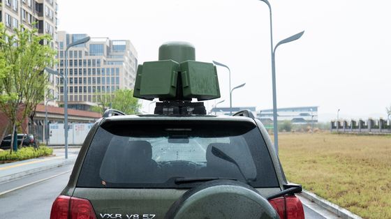 300mh-6GHz Full Band Vehicle-Mounted Drone Detection And Defense Equipment 5km Anti Drone System