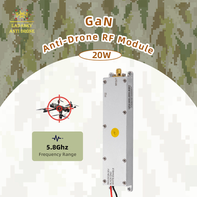 5.8GHz 20W GaN RF Power Amplifier Module anti fpv anti mavic anti dji anti drone system from 300-7200mhz