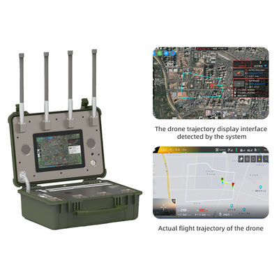 Passive UAV Detection System with 10km Detection Radius 360° Omnidirectional Coverage and ≥30 Simultaneous Detections