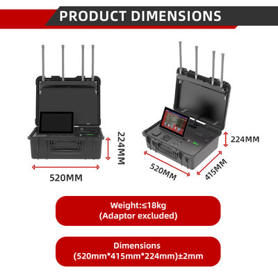 10km Long-Range Portable Drone Detector with Full-Band UAV Coverage, Real-Time Alerts, and Durable Energy-Efficient Design