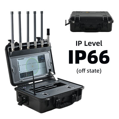 Piattaforma integrata di monitoraggio del segnale UAV e simulazione della navigazione 5KM 100-6000MHz